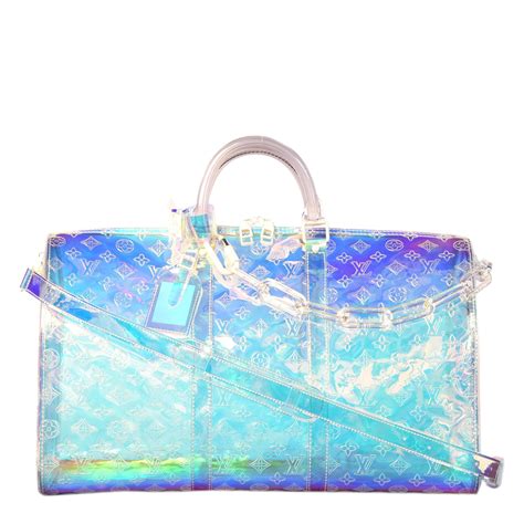 louis vuitton iridescent monogram keepall bag|Products by Louis Vuitton: Keepall Bandoulière 50 Bag.